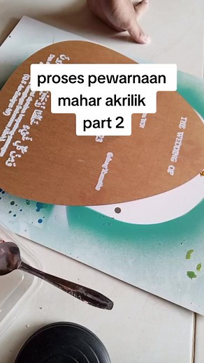 Tutorial Pewarnaan Mahar Akrilik Part 2: Cara Handmade