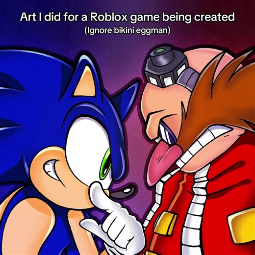 It’s called Freedom Fighters. Think of games like Sonic EXE: the disaster or outcome memories, but instead of exes they’re actually using real villains! Anyway yeah it’s super early in production with only around three models done but trust me it’ll be cool. I can tell from the model quality alone it’s so good. #sonic #sonicthehedgehog #roblox #outcomememories #art