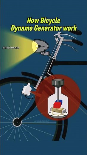 How to work Dynamo Generator for Bicycle 🚲