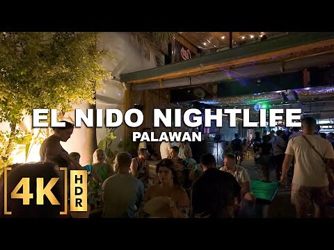 El Nido Knows How to Party! | Philippine Island Nightlife Tour & Bar Hopping | Palawan