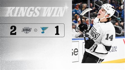 RECAP: Kings 2, Blues 1 (OT), 10/21