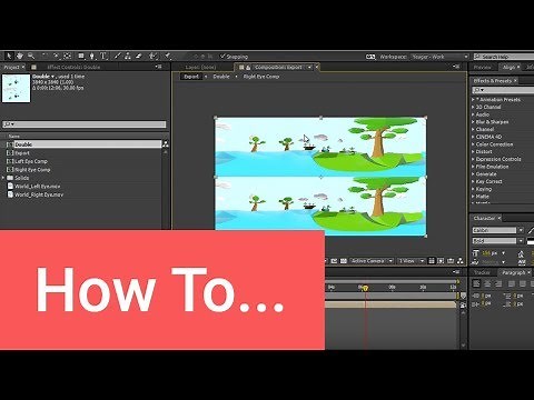 How to Create a 3D 360 Video