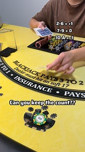25K views · 484 reactions | A perfectly played blackjack shoe 奈 There are 4 steps to card counting: 1. Basic strategy 2. Running Count 3. True Count Conversion 4. Deviations Our blackjack team has a started a community where we walk you through the training process. Interested in learning? Comment “blackjack” below. | Blackjack Advisors | Facebook
