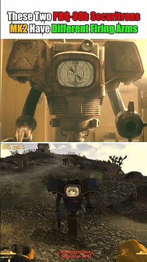 These Two PDQ-88b Securitrons MK2 Have Different Fling Arms #Fallout #FalloutTVShow