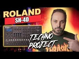🔥🚀 ROLAND SH-4D 🚀🔥 TECHNO PROJECT #1 🚀🚀 16 KITS & 16 PATTERNS