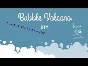Volcano Bubbles- Make at home- Easy & Fun !