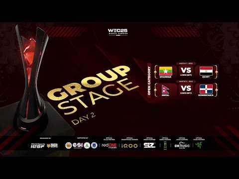 [Watch Party] IESF WEC25 | MLBB Open | Group Stage | Day 2