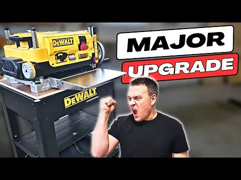 DeWalt DW735 Planer UPGRADE You NEED to See!