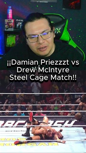 20K views · 420 reactions | ¡¡Damian Priezzzt vs Drew McIntyre Steel Cage Match!! #WWE #wrestling #prowrestler #prowrestling #WrestleMania | UkeWrestling | Facebook