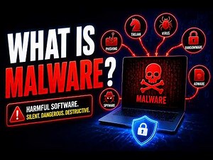 What is Malware? | Virus, Trojan, Ransomware & Spyware Explained | Cybersecurity Basics