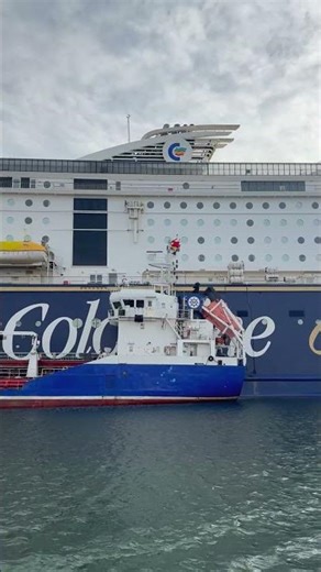 Color Line Fähre COLOR MAGIC liegt am Norwegenkai Kiel am 20.2.2026