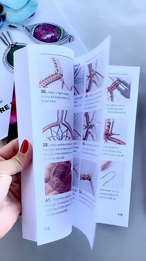 Wire Art Tutorials on Instagram: "Which one is your favorite? The first wire wrapping book has been published a little bit less than 2 years ago, and since then, another 3 books have been created to support you in your jewelry making journey. If you have any of these books, which designs you like the most and why? I’m excited to know your feedback 🤗🥰 #jewelrymaking #jewellerymaking #jewelrydesigner #wirewrappingjewelry #wirewrapping #wirewrap #craftideas #jewelryideas #handmadejewelry #artjewe