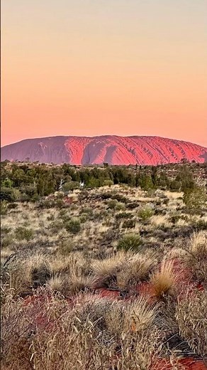Stunning Uluru Sunset 🤩 🌅🧡🦘