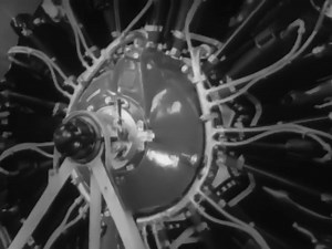 B-17轰炸机发动机生产