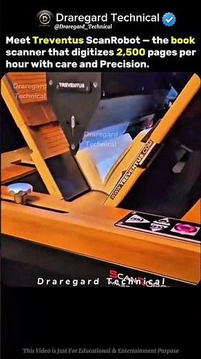 Meet Treventus ScanRobot — Digitizing 2,500 Pages Per Hour! ⚡