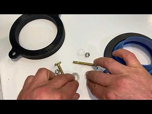 Fluid master 7530P8 Universal Better Than Wax Toilet Seal Free Toilet Bowl Gasket Fits Any Drain