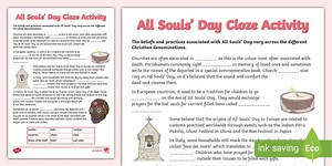 All Souls' Day Activity