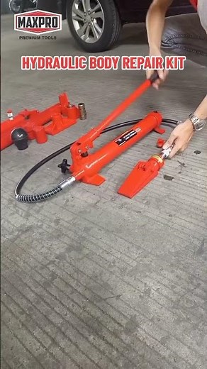 10 ton hydraulic body repair kit start steady panel alignment in your garage and workshop