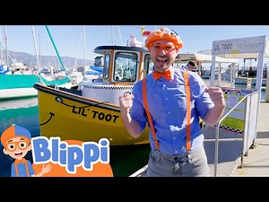 Blippi Explores A Boat - Blippi Loves Planet Earth | Educational Videos for Kids - Videos For Kids