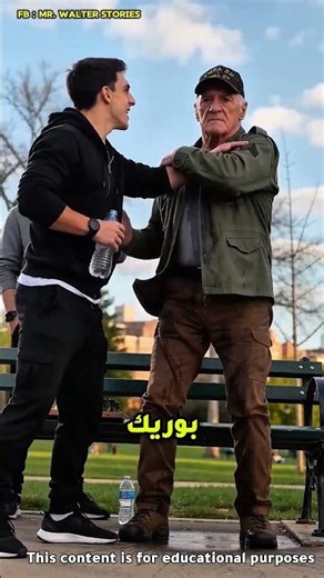 A funny situation… He made fun of him because he was big, and in the end it backfired on him! 😂