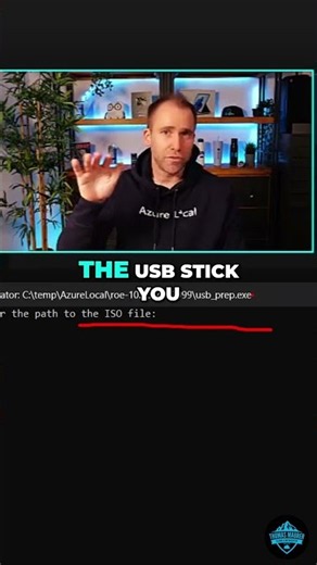 Prepare Your Azure Server Boot USB #shorts