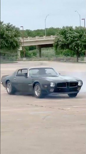 Donuts in a Butler Powered 1973 Super Duty Pontiac Trans Am!!