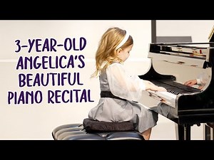 3-Year-Old Pianist Angelica Nero's Beautiful Piano Recital Performance