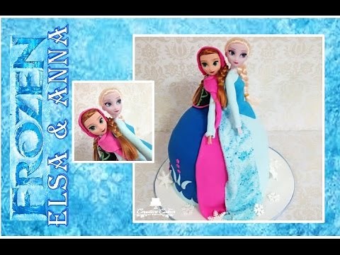 Frozen Fever Cake - Elsa & Anna (How to make)