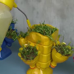 3.1M views · 75K reactions | See how you can use plastics bottles to create small garden with flowers | Great DIY Idea | Facebook