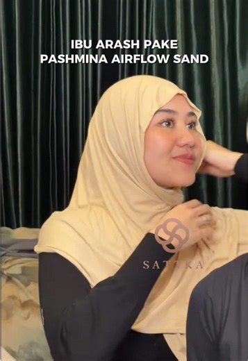 Ibu Arash: Stylish Pashmina Airflow Tutorials