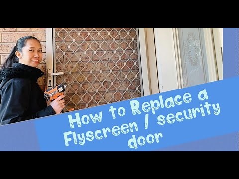 DIY Fly screen Replacement / Security Door
