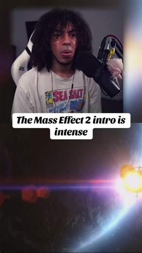 Mass Effect 2 has one of the best video game intros. #gaming #reaction #masseffect