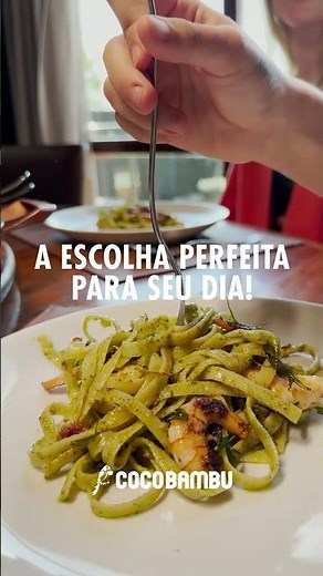 Os sabores italianos estão por toda parte no Coco Bambul!