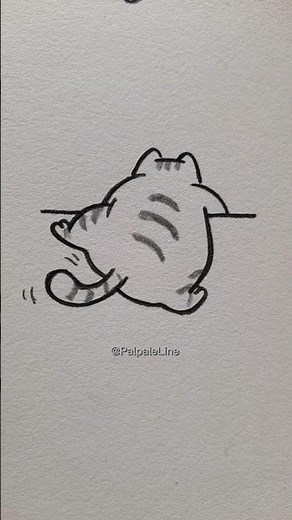 Easy Things To Draw When Bored ✏️ Cat #art #drawing #cat #easy #tutorial #sketch