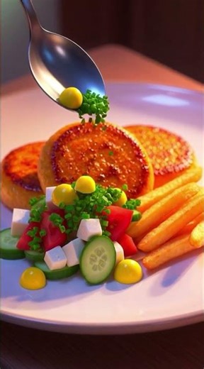 Magic Kitchen Makes Delicious Cutlets & Crispy French Fries 🍟✨