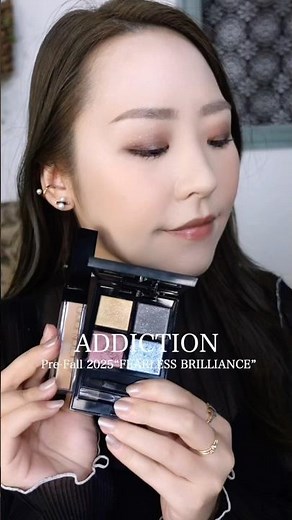 アディクション 7月発売 秋限定コレクションを使ってメイク🖤 #gifted #ADDICTION #アディクションアイシャドウ