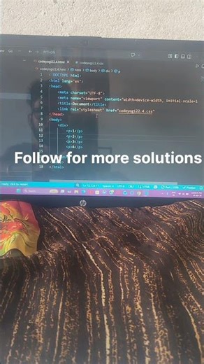 CodeYogi HTML Assignment #22.4 Solution 🔥 | Easy Hindi Explanation for Beginners | Step by Step