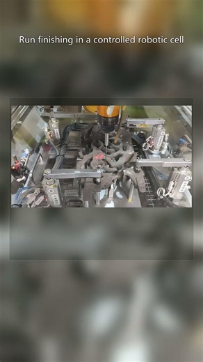 robotic deburring in a clearer 15-second view