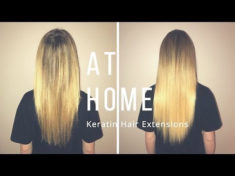 At Home Keratin Hair Extensions ll The Hair Shop