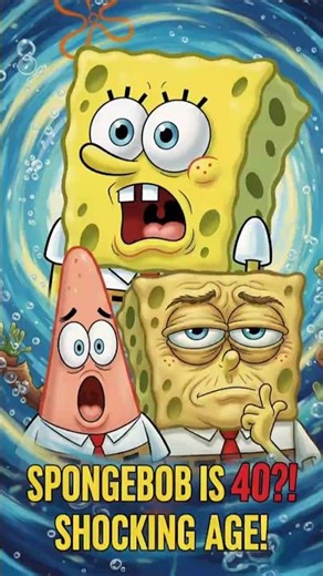 👴 SHOCKING! SpongeBob's Driver's License Reveals He's Almost 40 YEARS OLD 🤯 #shorts
