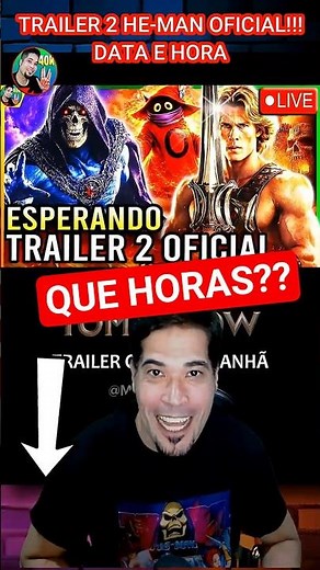 🚨BOMBSHELL!! OFFICIAL HE-MAN TRAILER 2! WHAT TIME IS THE HE-MAN TRAILER 2? MASTERS OF THE UNIVERS...