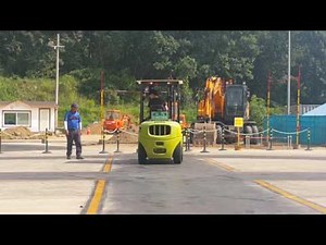지게차운전기능사 실기 풀코스 Full course driving practice for forklift