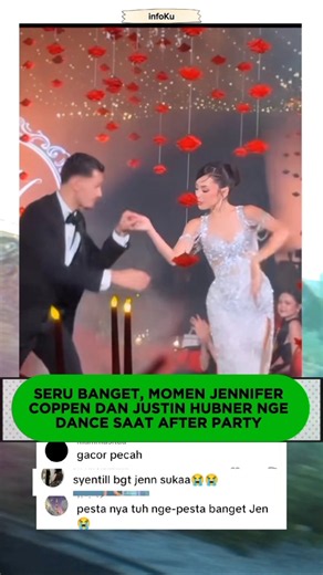 SERU BANGET, MOMEN JENNIFER COPPEN DAN JUSTIN HUBNER NGE DANCE SAAT AFTER PARTY
