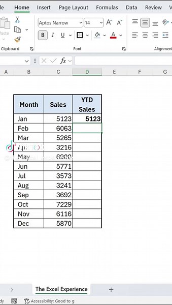 You Won’t Believe How a Simple Running Total CHANGED My Budget... 👍Follow for more Excel Experience✅️ 📍Save this post for future reference & Share it with friends #excelexperience #excelreels #workfromhome #dataanalyst #finance #corporate #excel365tips #keyboardshortcuts #excelshortcuts [Excel tips, excel tips and tricks, excel features, excel365, excel 2019, excel 2021, excel functions, excel tutorial, excel training]