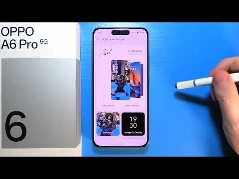 Oppo A6 Pro 5G: How To Enable Always Display
