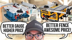 Here's a review of the two best locally available jobsite table saws in the Philippines today - the Bosch 10XC and the Dewalt DWE 7492. Which one would you choose and why? #DIYweekends | Vinchero Karpintero