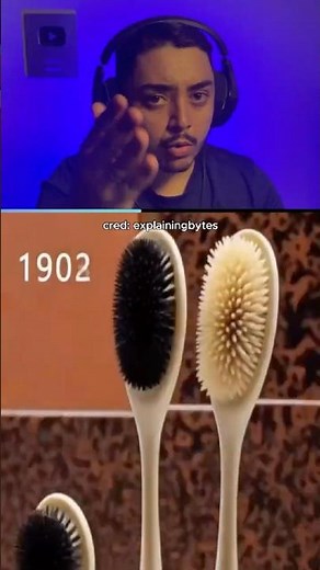 The evolution of the toothbrush 🪥🦷