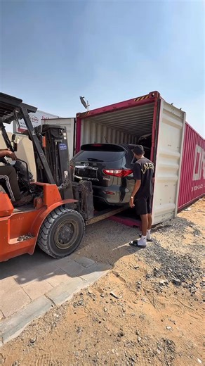 Korean Wheels on Instagram: "Korean wheels container downloading/unloading ❤️‍🔥 with each and every detail call us on 052-314-9107 #car #dxb #dubai #sharjah #uae"