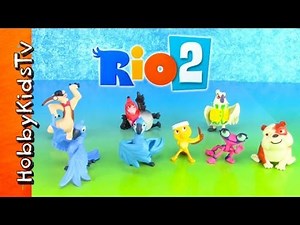 Rio 2 Characters Collector Set HobbyKidsTV