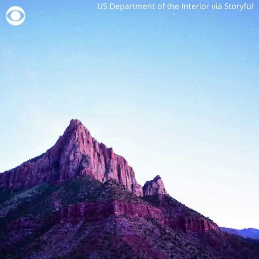 66K views · 139 reactions | Stunning timelapse footage shows the Milky Way in the night sky at Zion National Park, Utah. | CBS News | Facebook